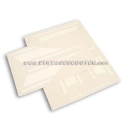 Kit adhésifs Ailes & Garde boue Vespa 200 Rally blanc